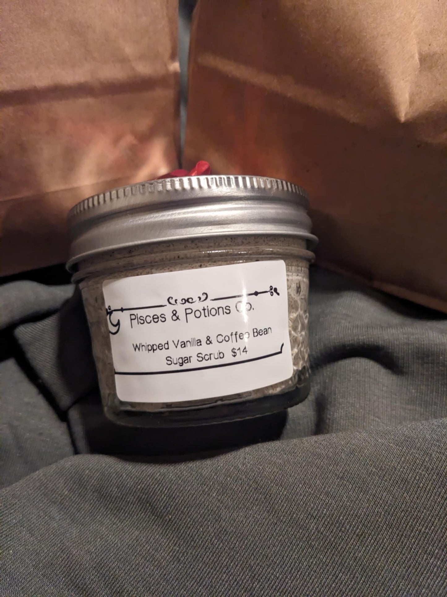 Whipped Vanilla & Coffee Bean Sugar Scrub