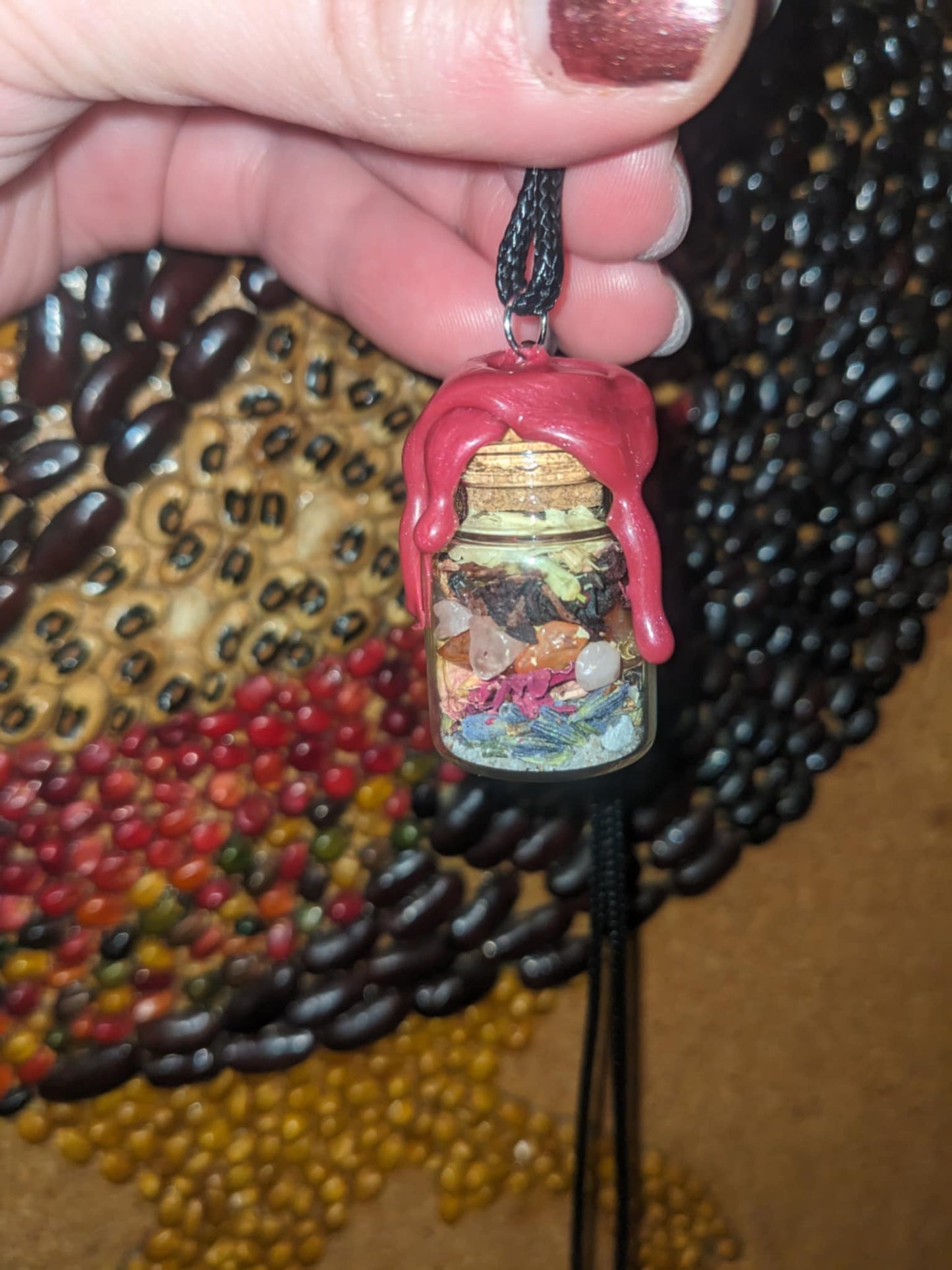 Self Love / Love Spell Jar Necklace