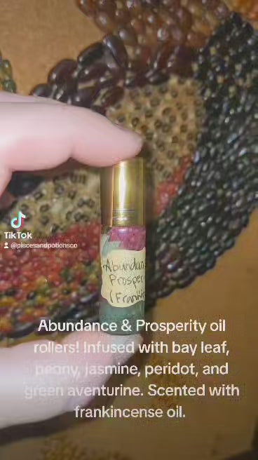 Prosperity & Abundance Crystal Infused Intention Oil